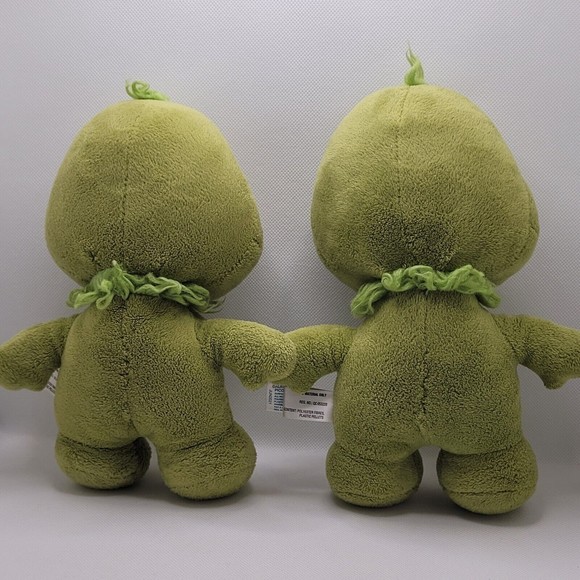 Lot Of 2 Aurora Dr Seuss Baby Grinch Stuffed Toy Plush The Grinch Who Stole... - Picture 4 of 4
